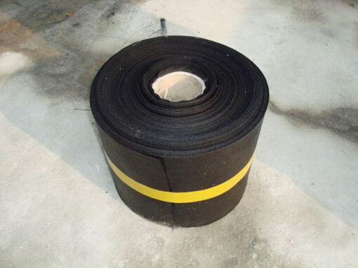 Black polypropylene tape