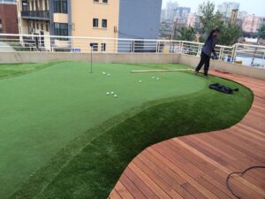 Putten, Synthetische Putting Greens