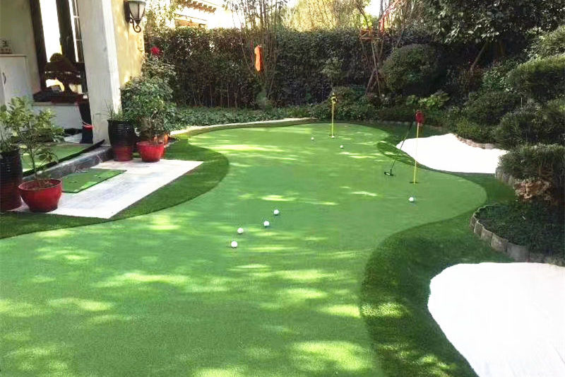 Césped artificial para putting green