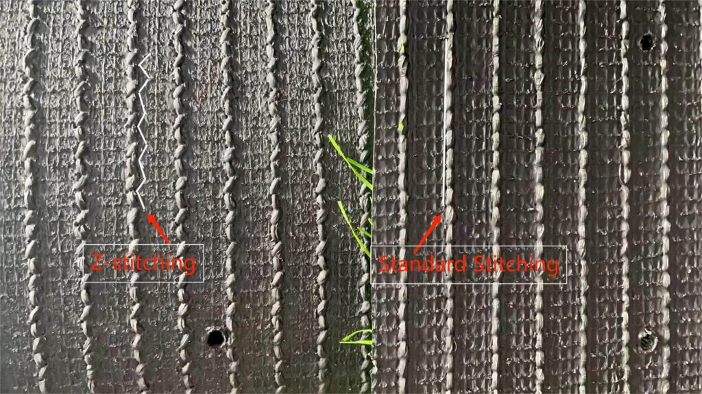 W Stitching(or Z Stitching) VS Standard Stitching