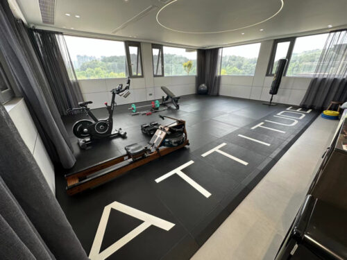 Tuiles en caoutchouc