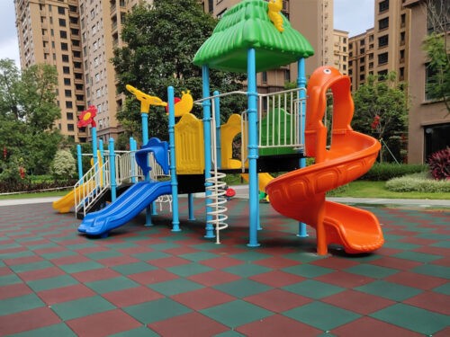 Tuiles en caoutchouc